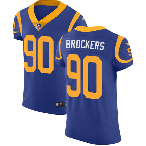 Nike Rams #90 Michael Brockers Royal Blue Alternate Men's Stitched NFL Vapor Untouchable Elite Jersey - Click Image to Close
